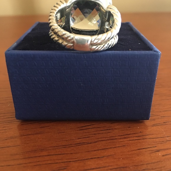 💥🌟DAVID YURMAN LARGE PRESIALITE /DIAMOND RING💥 - Picture 4 of 8